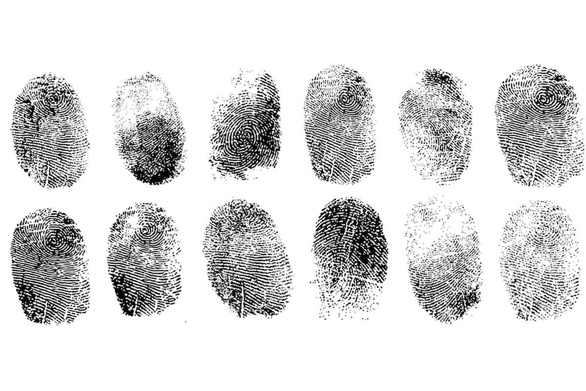 types of fingerprints and what they mean